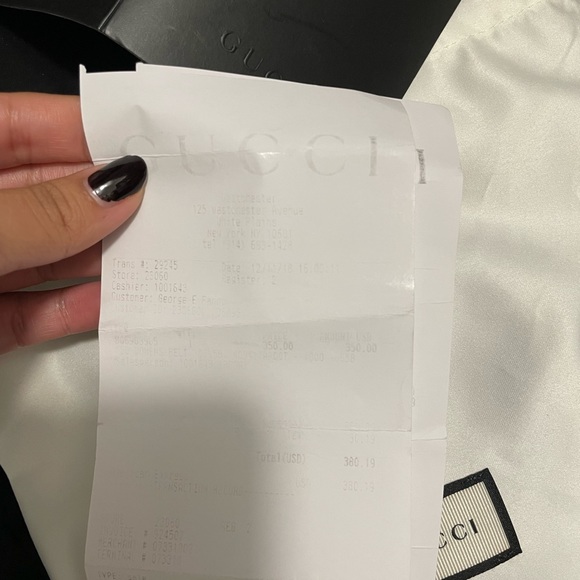 Gucci Leather belt with Double G buckle - Picture 4 of 4